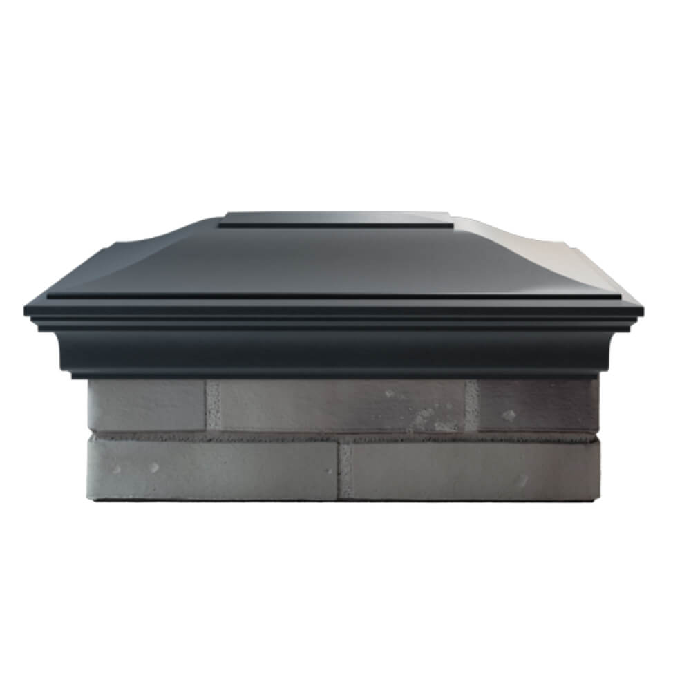 Колпак Zking Монблан Серый на столб 2х1.5 кирпича (515х385мм) в Новокузнецке фото