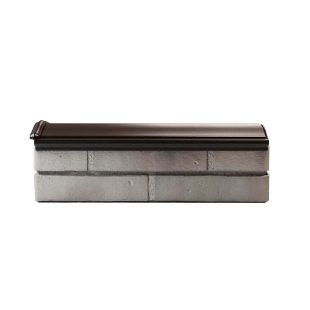 Парапет Zking Монблан Коричневый посадка на 0.5 кирпича (130мм) в Новокузнецке фото