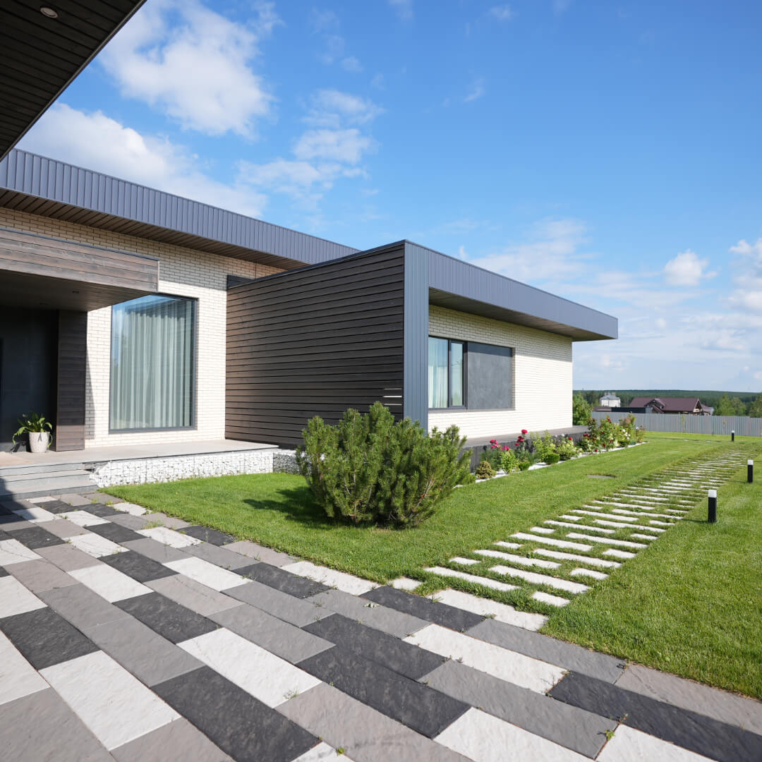 Шаговая плита STONE Светлая Галька 990х330х55мм в Новокузнецке фото