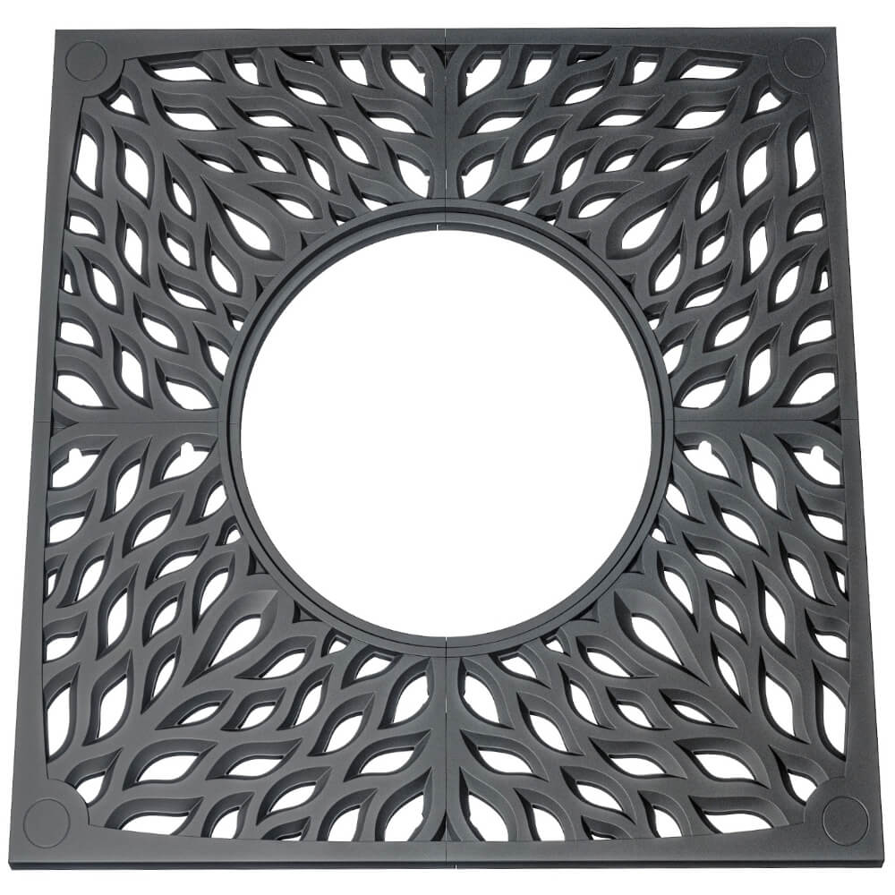 Приствольная решетка для дерева ZKING CRUST 2х2м Черная Новокузнецк фото