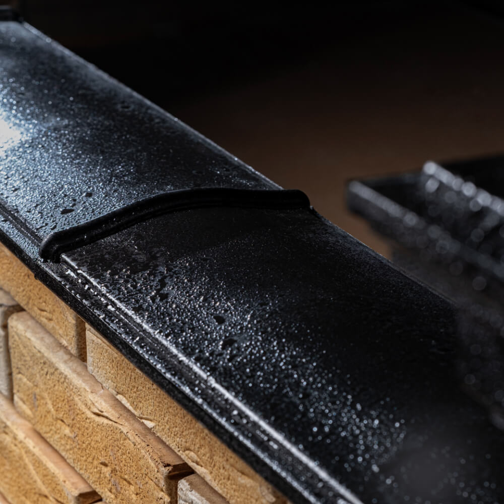 Парапет Zking Монблан Черный посадка на 0.5 кирпича (130мм) в Новокузнецке фото