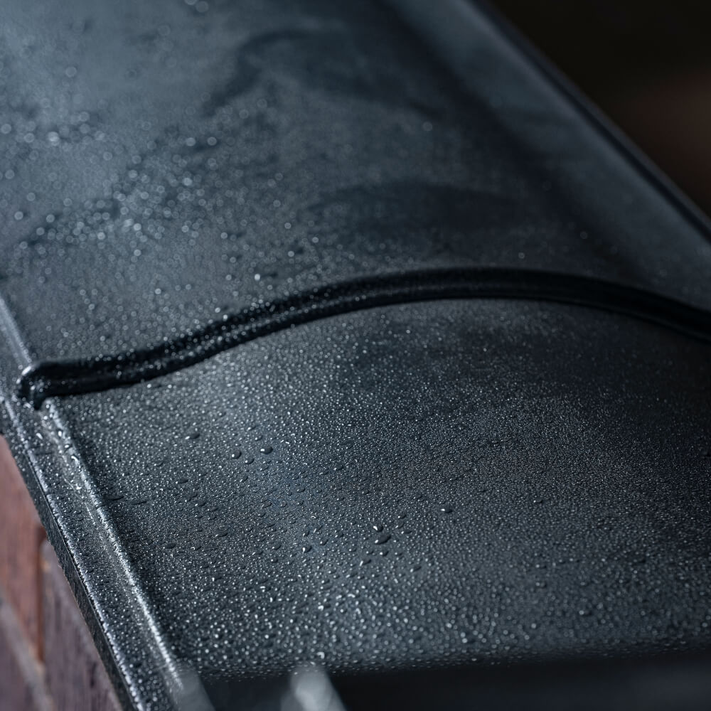 Парапет Zking Монблан Черный посадка на 0.5 кирпича (130мм) в Новокузнецке фото