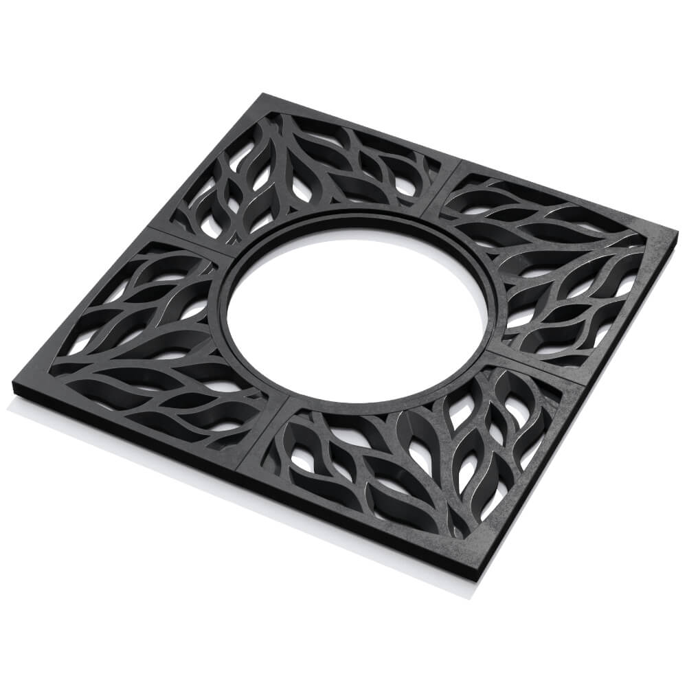 Приствольная решетка для дерева ZKING CRUST 1.2х1.2м Черная в Новокузнецке фото