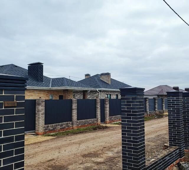 Колпак Zking Бона ХайТек Серый на столб 1.5х1.5 кирпича (385х385мм) в Новокузнецке фото