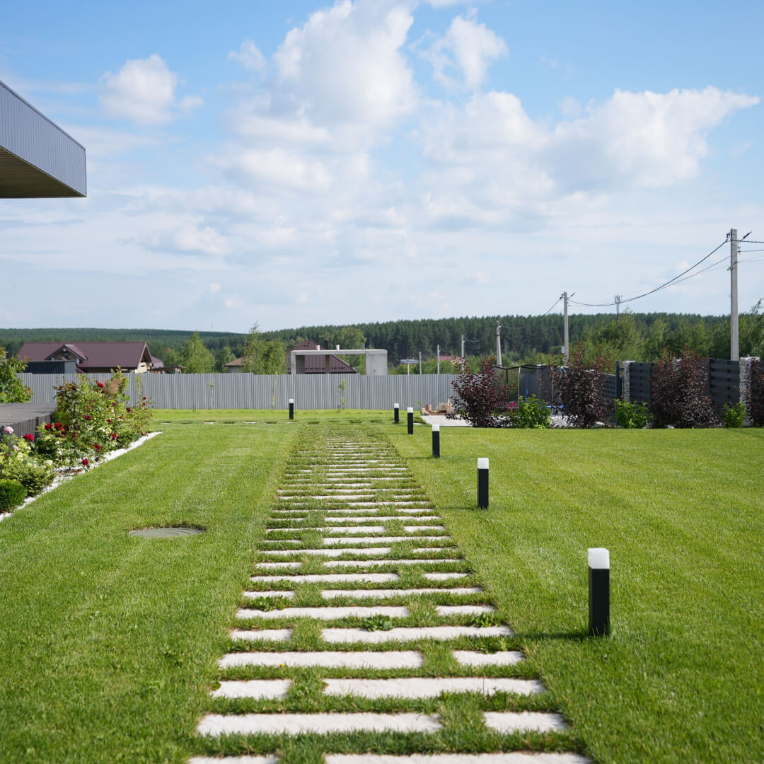 Шаговая плита STONE Светлая Галька 990х330х55мм в Новокузнецке фото