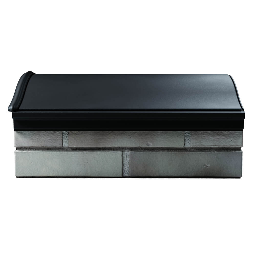 Парапет Zking Монблан Черный посадка на 1.5 кирпича (355/385мм) в Новокузнецке фото