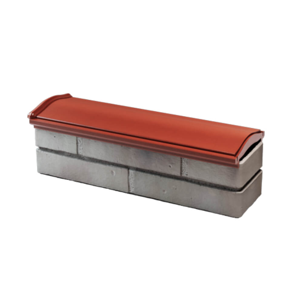 Парапет Zking Монблан Красный посадка на 0.5 кирпича (130мм) в Новокузнецке фото