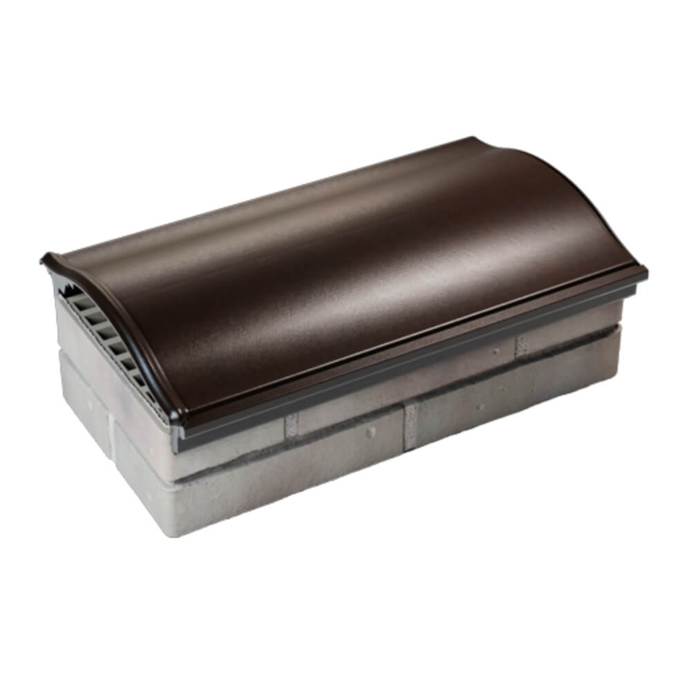 Парапет Zking Монблан Коричневый посадка на 1 кирпич (200/225/255мм) в Новокузнецке фото