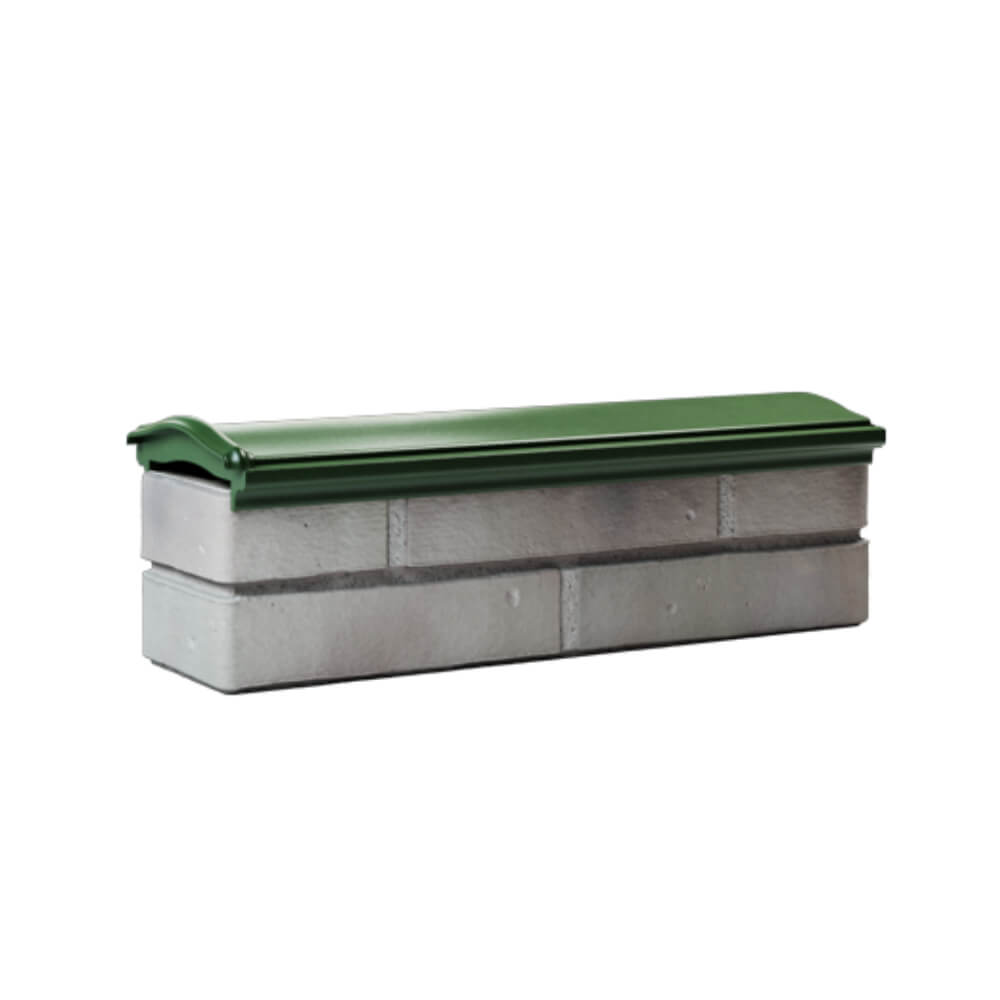 Парапет Zking Монблан Зеленый посадка на 0.5 кирпича (130мм) Новокузнецк фото