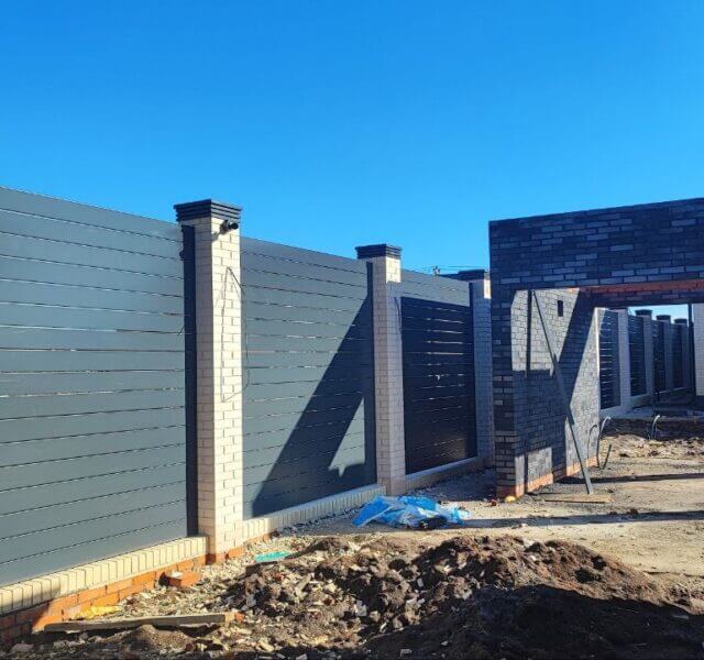 Колпак Zking Бона ХайТек Серый на столб 1.5х1.5 кирпича (385х385мм) в Новокузнецке фото