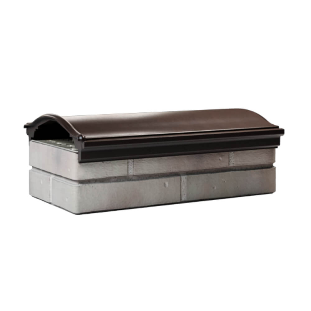 Парапет Zking Монблан Коричневый посадка на 1 кирпич (200/225/255мм) Новокузнецк фото