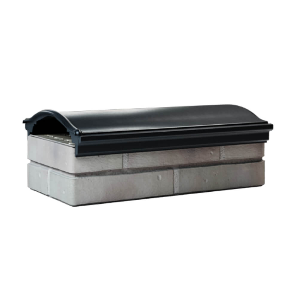 Парапет Zking Монблан Черный посадка на 1 кирпич (200/225/255мм) Новокузнецк фото