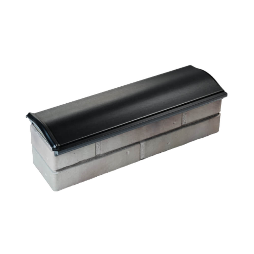 Парапет Zking Монблан Черный посадка на 0.5 кирпича (130мм) в Новокузнецке фото