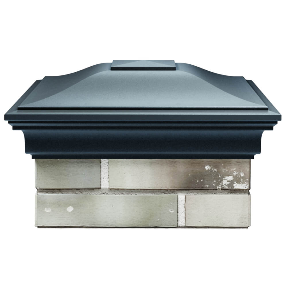 Колпак Zking Монблан Серый на столб 1.5х1.5 кирпича (385х385мм) Новокузнецк фото