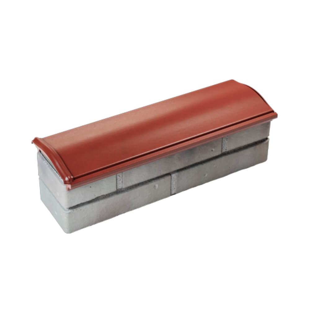 Парапет Zking Монблан Красный посадка на 0.5 кирпича (130мм) в Новокузнецке фото