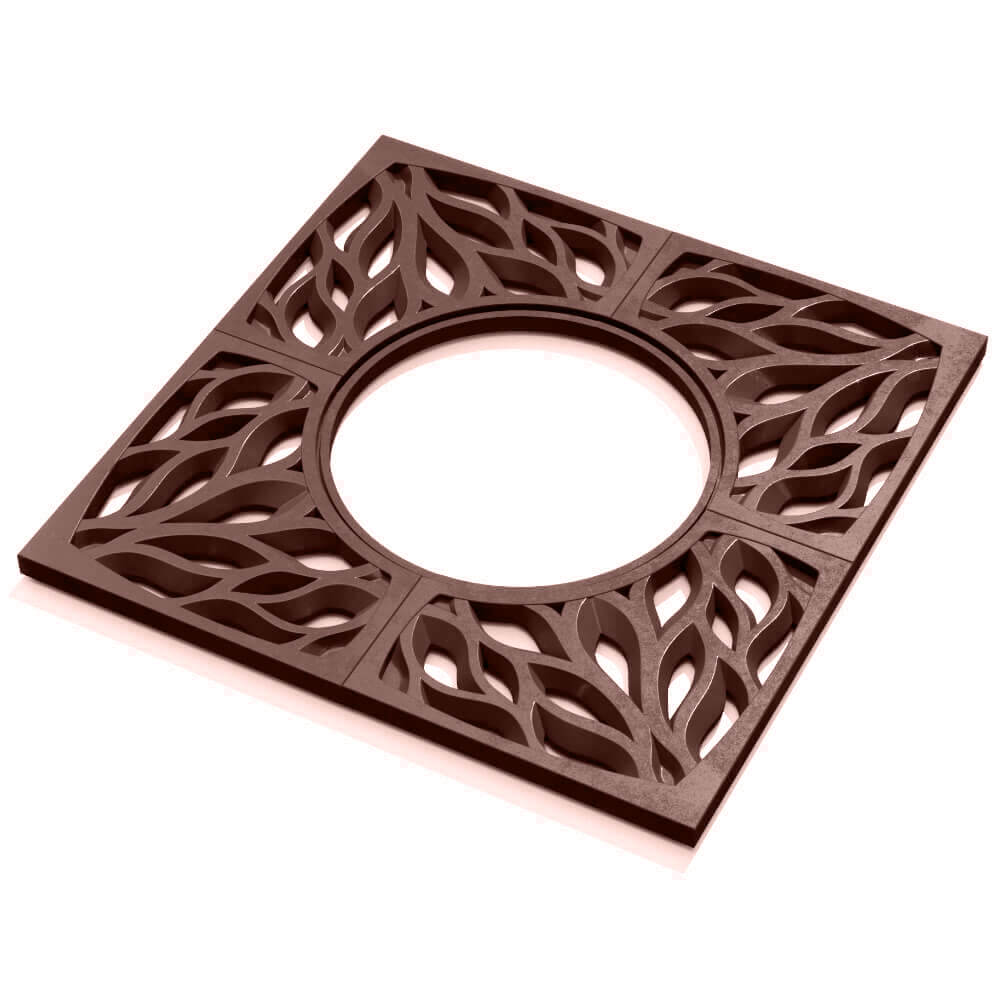 Приствольная решетка для дерева ZKING CRUST 1.2х1.2м Коричневая в Новокузнецке фото