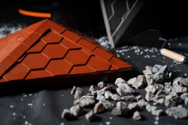 Колпак Zking Эверест Красный на столб 1.5х1.5 кирпича (390х390мм) в Новокузнецке фото