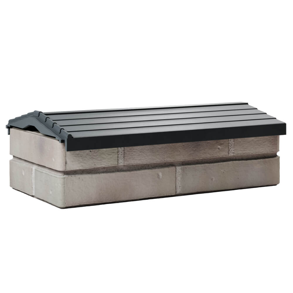 Парапет Zking Бона ХайТек Серый с посадкой на 1 кирпич (200/225/255мм) Новокузнецк фото