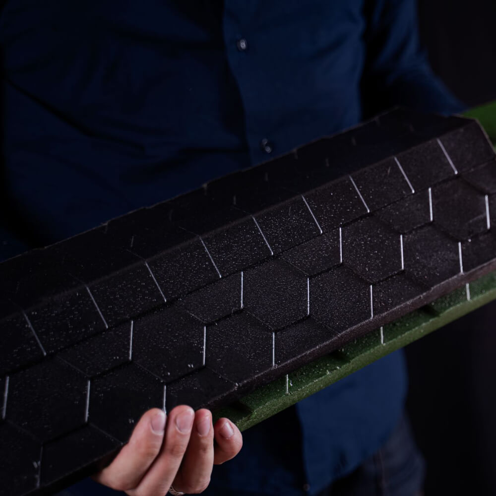 Парапет Zking Эверест Черный с посадкой на 1 кирпич (200/225/255мм) в Новокузнецке фото