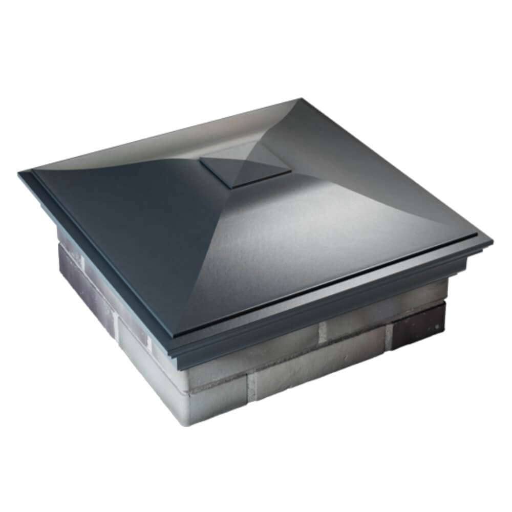 Колпак Zking Монблан Серый на столб 2х2 кирпича (515х515мм) Новокузнецк фото