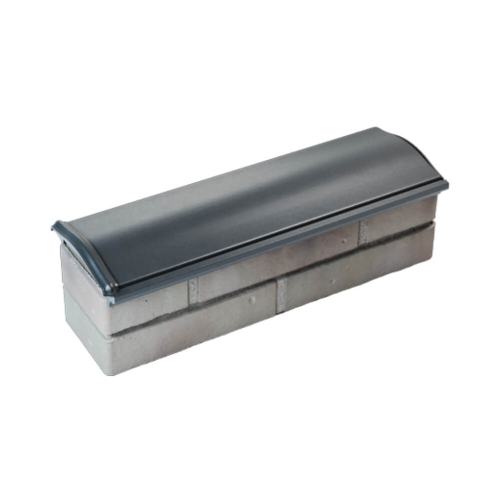 Парапет Zking Монблан Серый посадка на 0.5 кирпича (130мм) в Новокузнецке фото