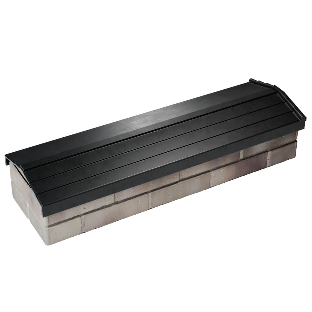 Парапет Zking Бона ХайТек Черный посадка на 0.5 кирпича (130мм) в Новокузнецке фото