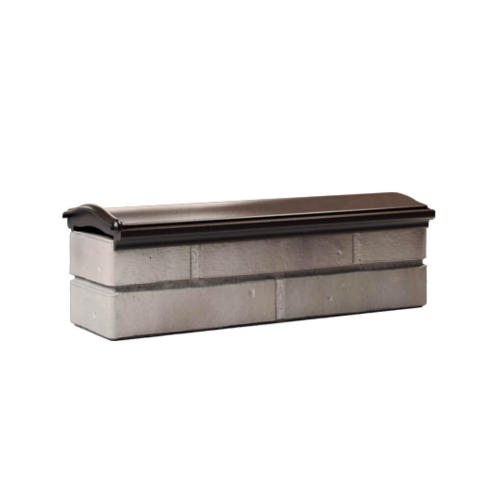 Парапет Zking Монблан Коричневый посадка на 0.5 кирпича (130мм) Новокузнецк фото