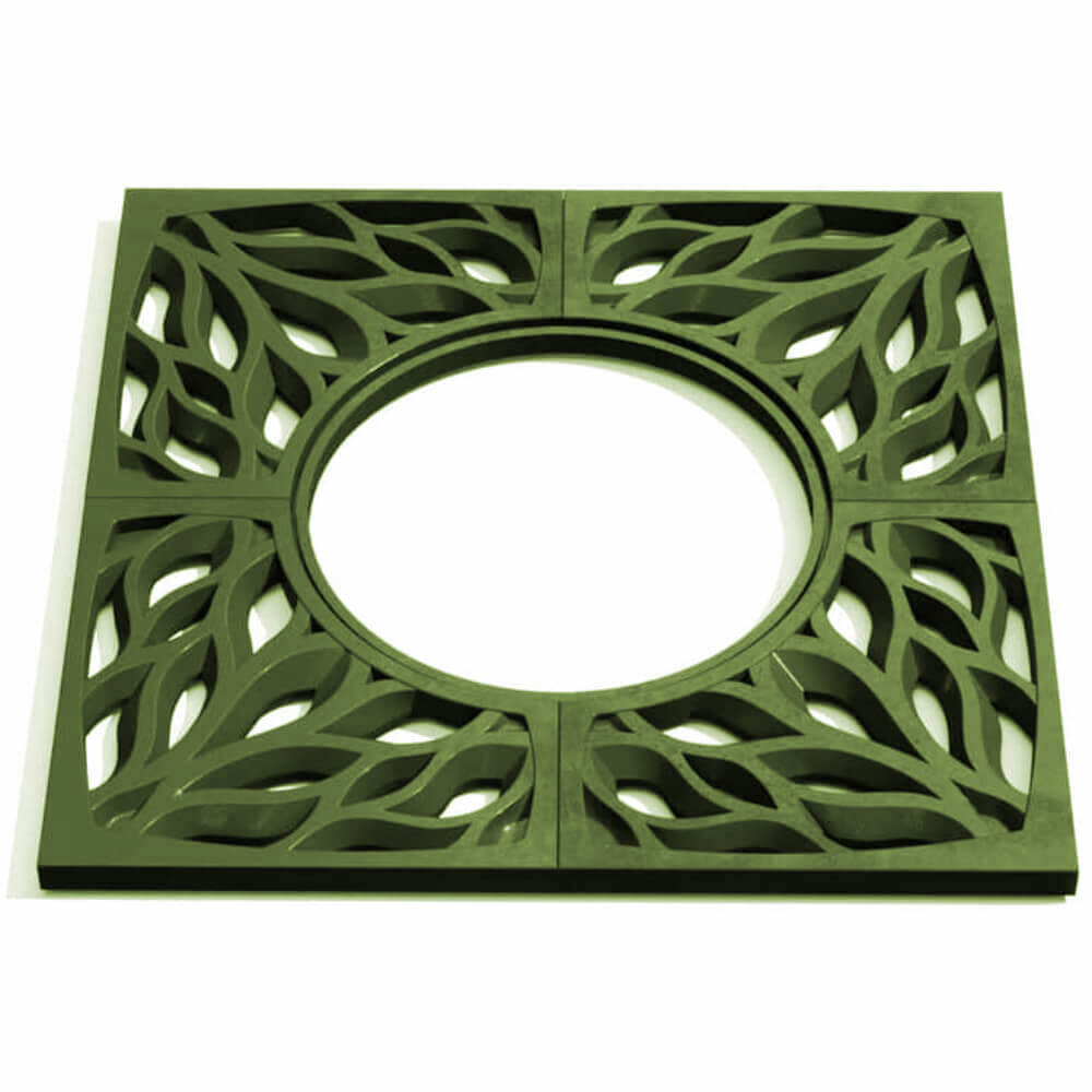 Приствольная решетка для дерева ZKING CRUST 1.2х1.2м Зеленая Новокузнецк фото