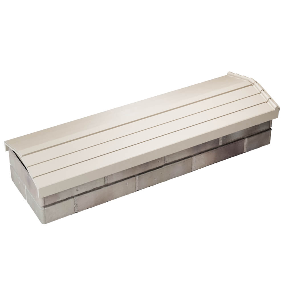 Парапет Zking Бона ХайТек Бежевый посадка на 0.5 кирпича (130мм) в Новокузнецке фото