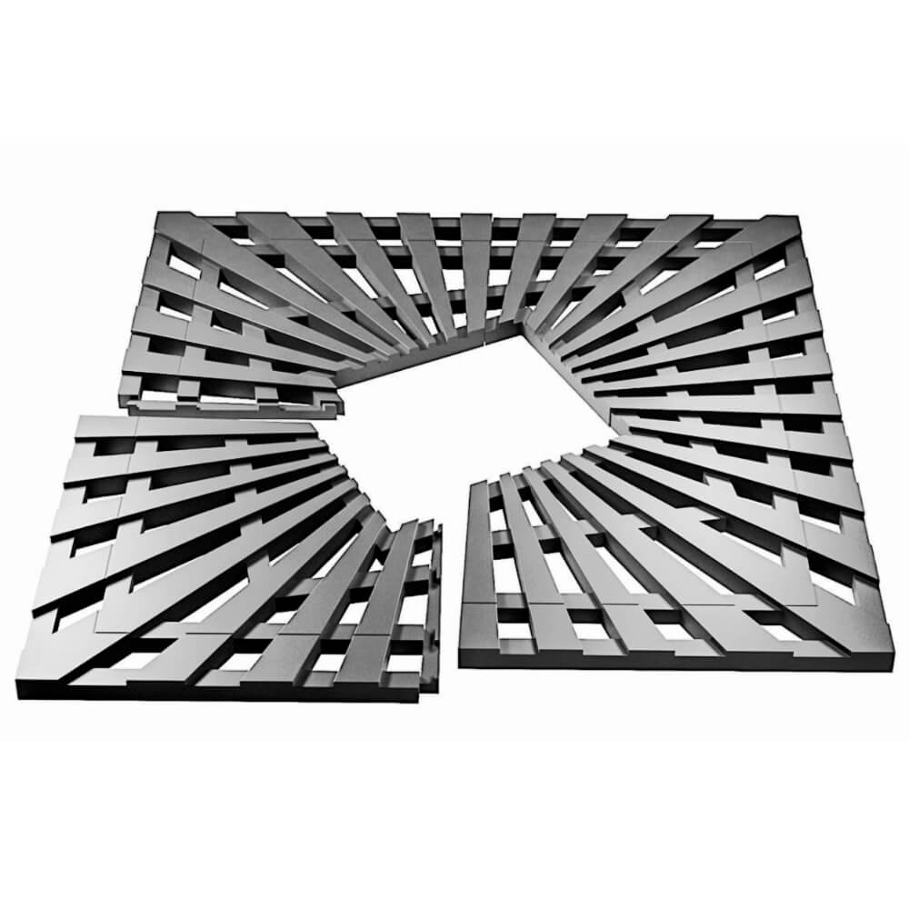 Приствольная решетка для дерева ZKING ATMOSPHERE 1.2х1.2м Серая в Новокузнецке фото