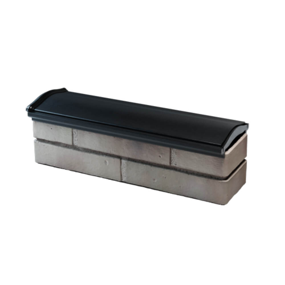 Парапет Zking Монблан Черный посадка на 0.5 кирпича (130мм) в Новокузнецке фото