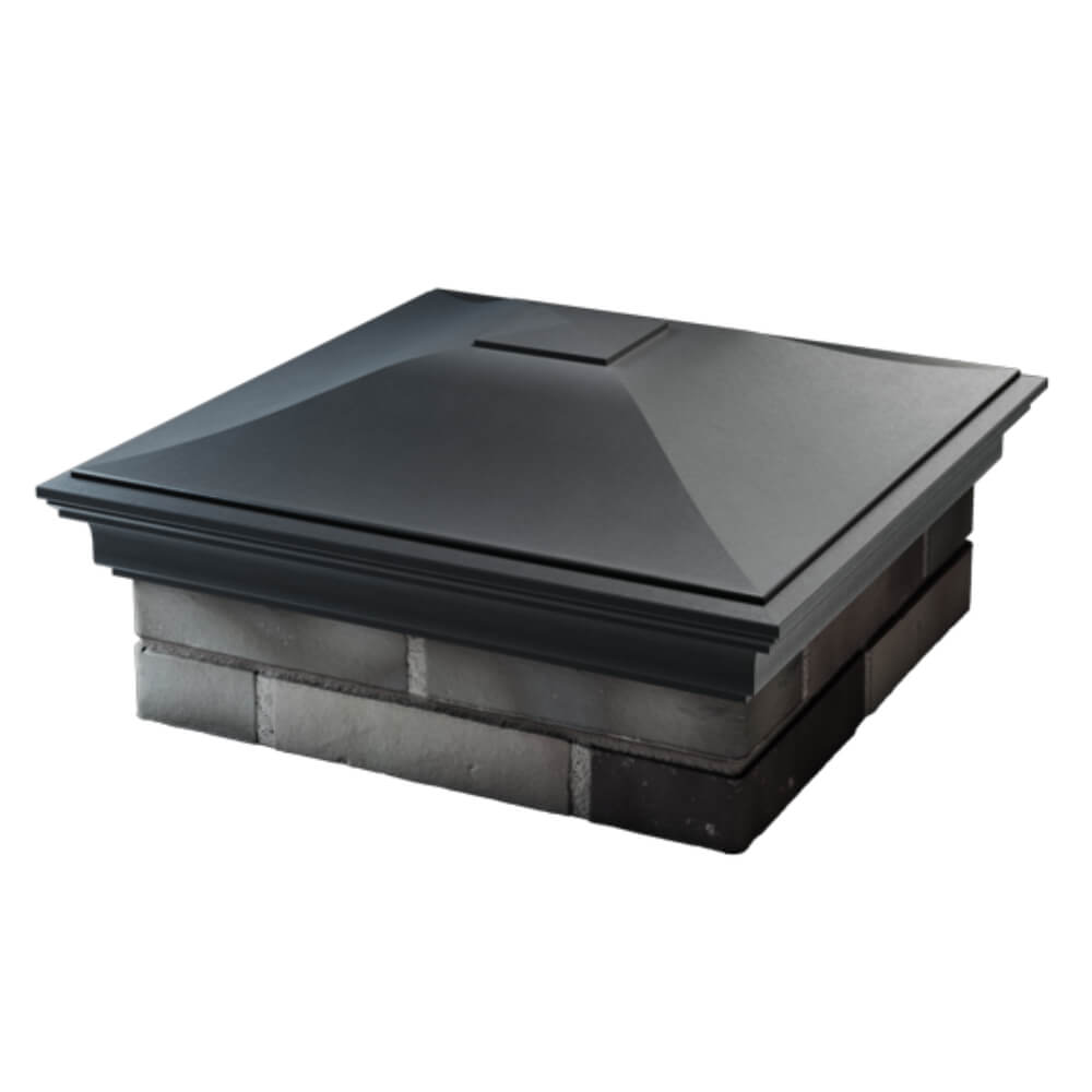 Колпак Zking Монблан Серый на столб 2х2 кирпича (515х515мм) в Новокузнецке фото