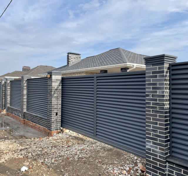 Колпак Zking Бона ХайТек Серый на столб 1.5х1.5 кирпича (385х385мм) в Новокузнецке фото