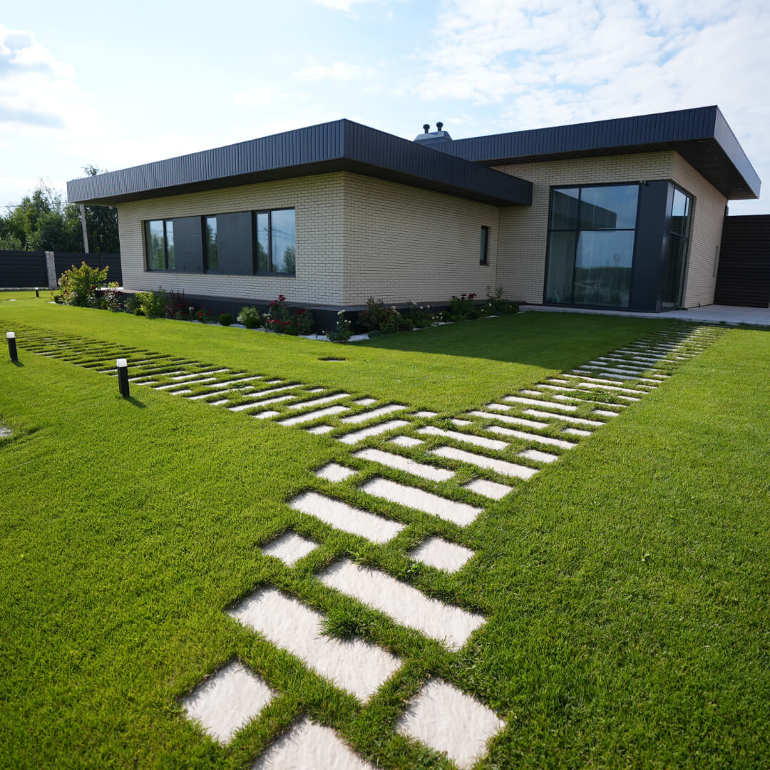 Шаговая плита STONE Светлая Галька 990х330х55мм в Новокузнецке фото