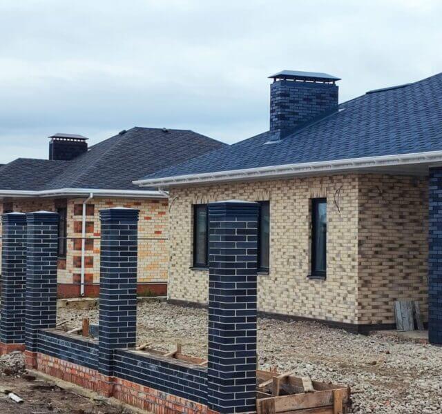 Колпак Zking Бона ХайТек Серый на столб 1.5х1.5 кирпича (385х385мм) в Новокузнецке фото