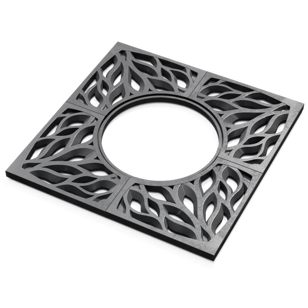 Приствольная решетка для дерева ZKING CRUST 1.2х1.2м Серая в Новокузнецке фото