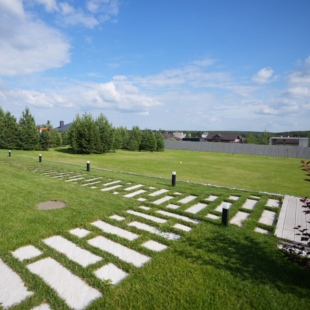 Шаговая плита STONE Светлая Галька 990х330х55мм в Новокузнецке фото