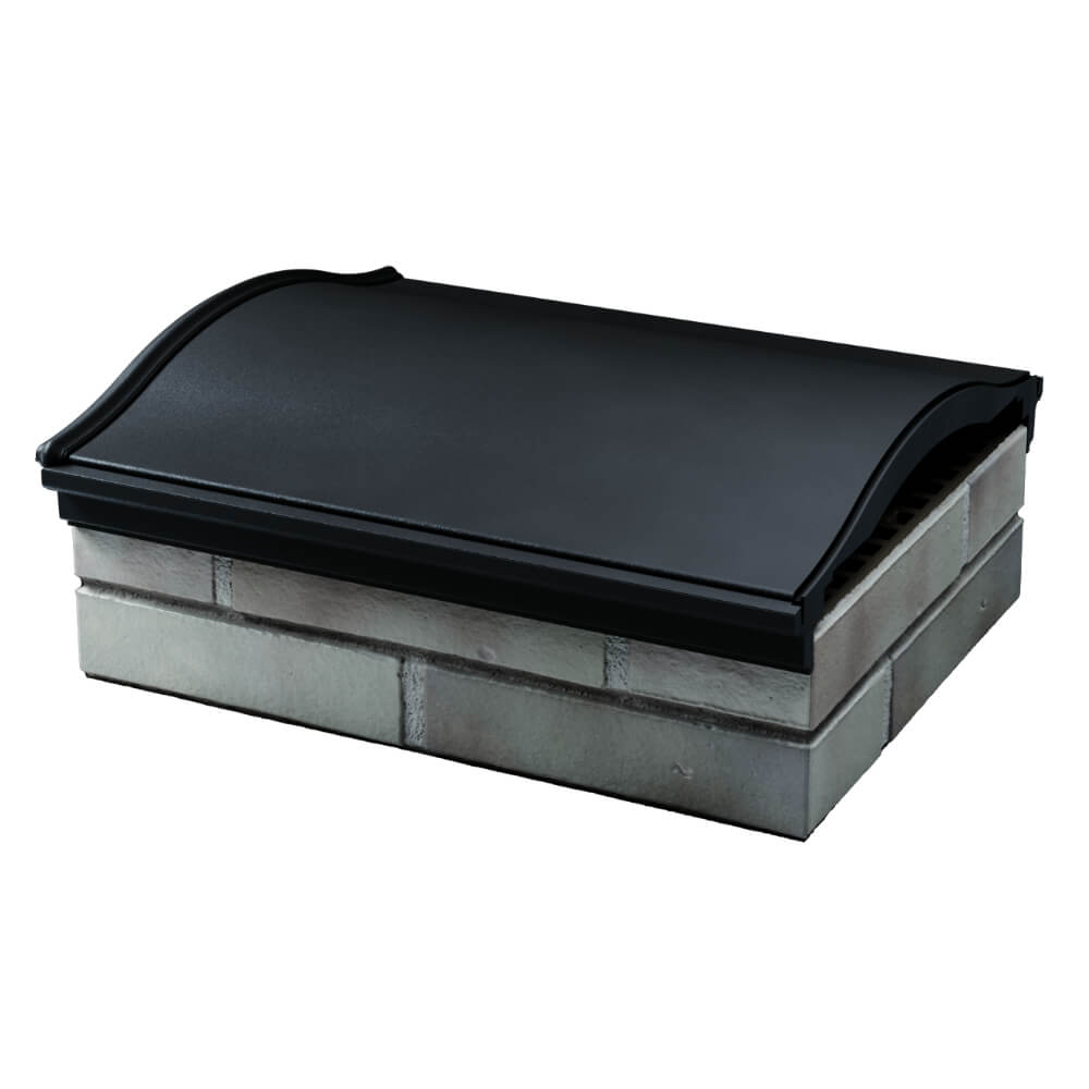 Парапет Zking Монблан Черный посадка на 1.5 кирпича (355/385мм) в Новокузнецке фото